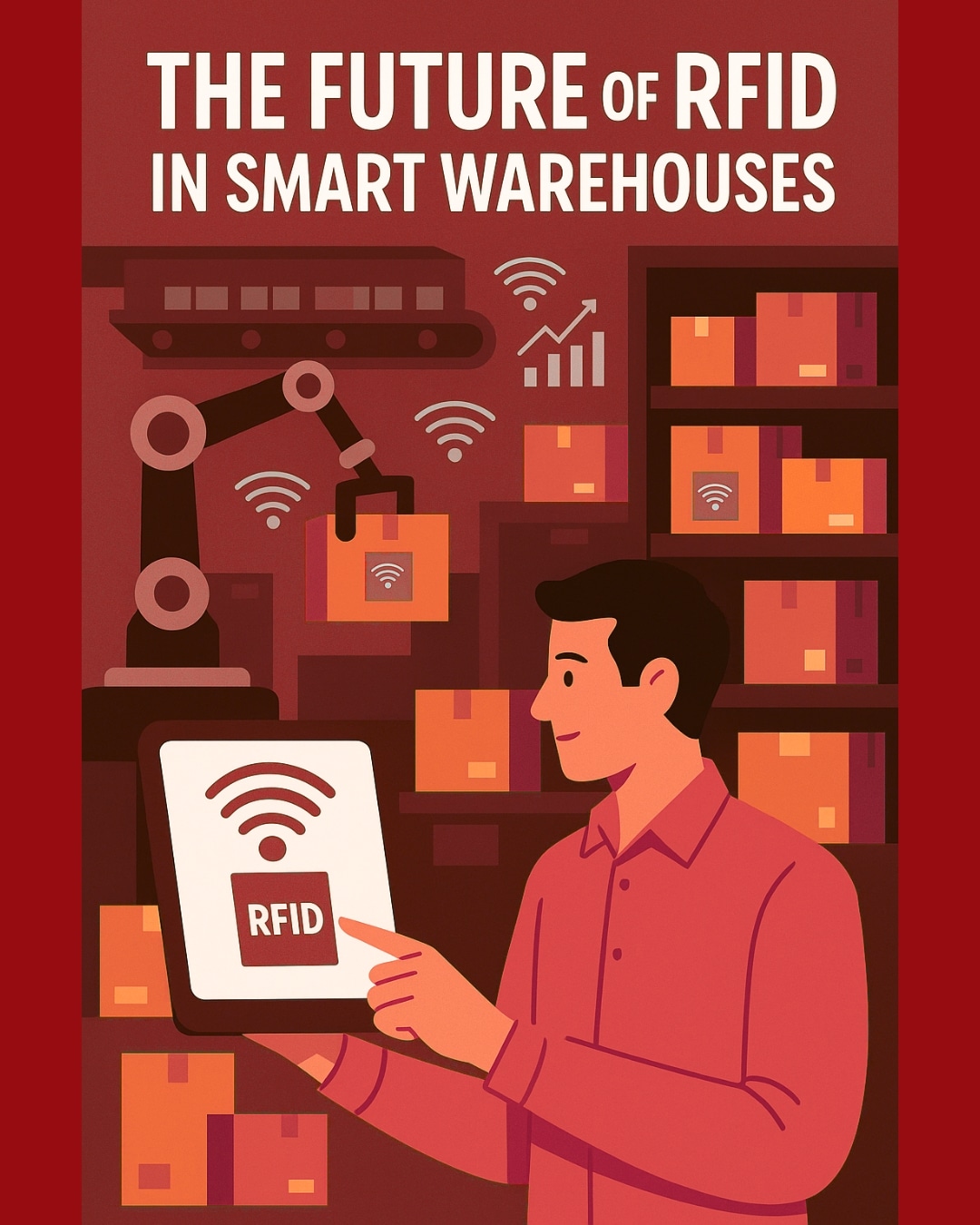 Future of RFID in smart warehouses using AI and real-time data